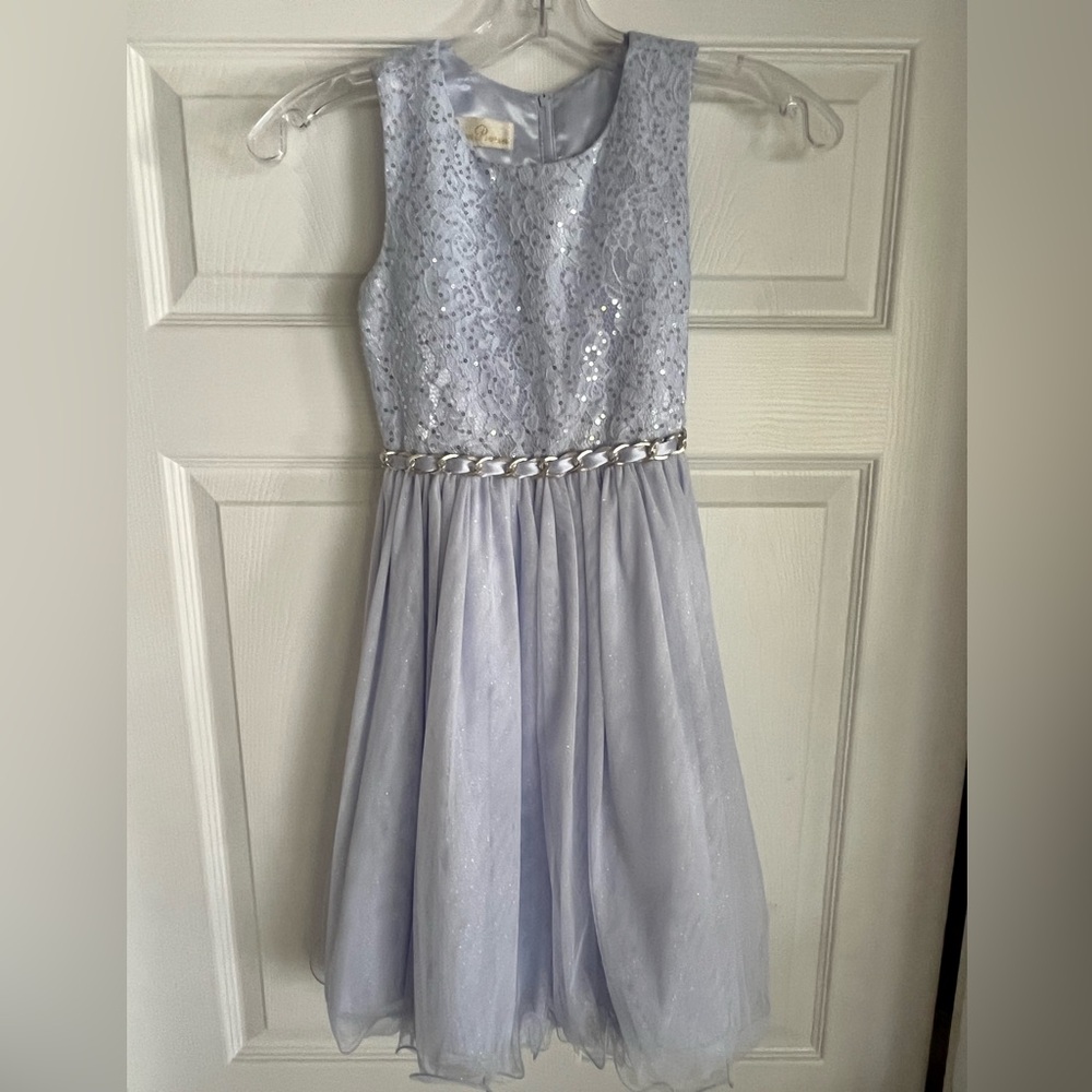 Elegant Lavender Kids Dress
